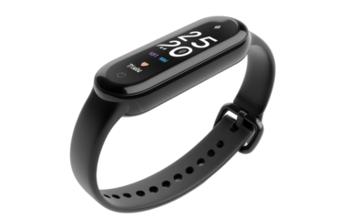 Wellness Tracker watch isolated on transparent Background