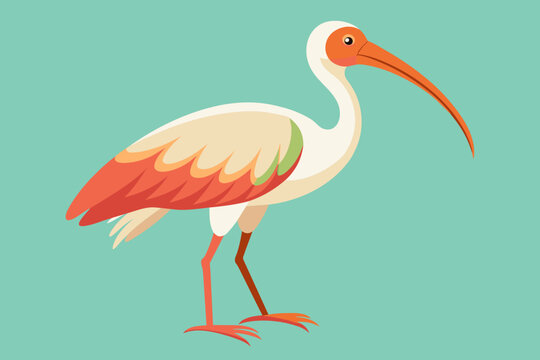 a-ibis-vector-illustration