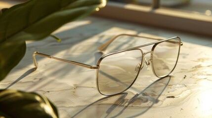Sleek silver rectangle frame, minimal lines with a touch of elegance, showcasing modern luxury