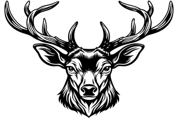 deer-head-vector-illustration 