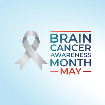 vector graphic of Brain Cancer Awareness Month ideal for Brain Cancer Awareness Month celebration.
