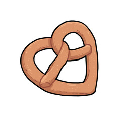 Pretzel Vector Illustration