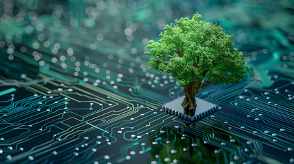 AI in tree , generative ai
