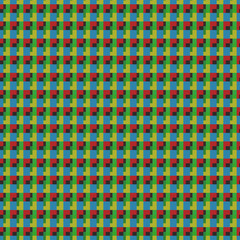 Color Blending Blocks Seamless Repeat Pattern