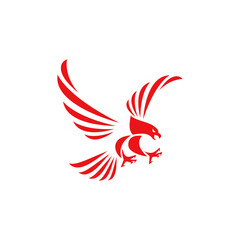Minimalist Modern Eagle Logo