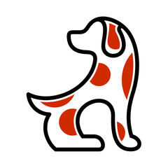 Dog Vector Logo Design Template