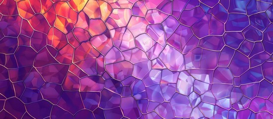 Creative Design Templates Purple Mosaic Pattern