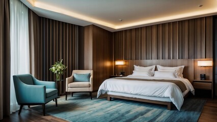 Business Hotel Bedroom Retreat
