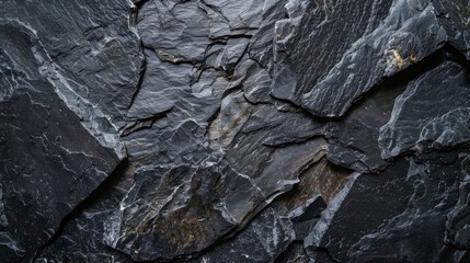 Black stone or slate texture background 