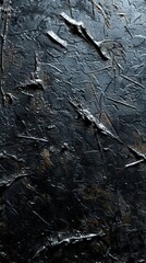 black scratched metal texture 
