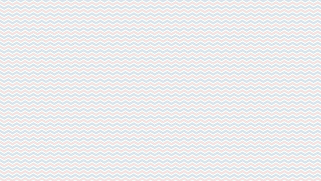repeated pale pastel red and blue parallel wavy zigzag horizontal lines style pattern on light mint cream color background 