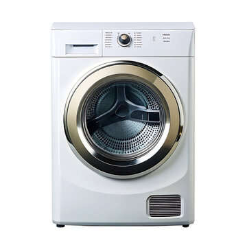 Isometric laundry machine 3d render