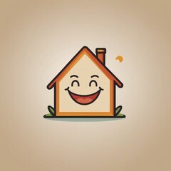 home smile happy logo icon
