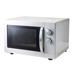 small oven on white background