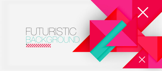 Triangle Vector Background Illustration For Wallpaper, Banner, Background, Card, Book Illustration, landing page