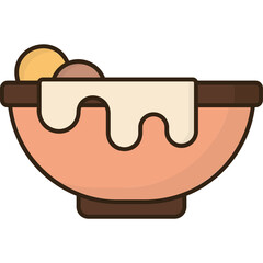 Oatmeal Sticker