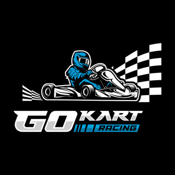 gokart logo vector