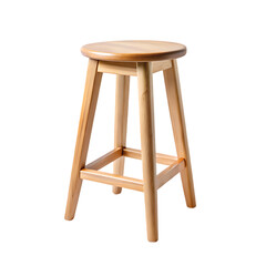 a wooden round table