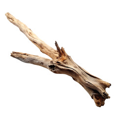 driftwood isolated on transparent background png psd