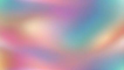 Obraz premium gradient pastel holographic background