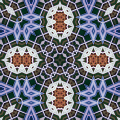 seamless abstract pattern and texture. Symmetrical pattern of watercolors and bubbles