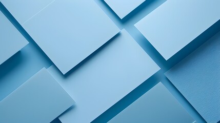Fototapeta premium Abstract Geometric Patterns in Shades of Blue for Academic Journal Cover Designs Hyper and Low Texture Composition