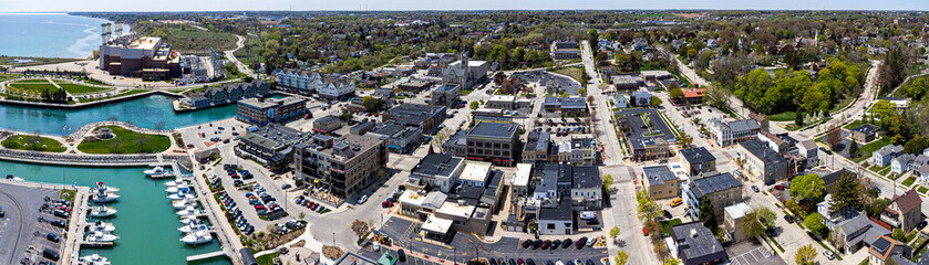 port in a city (port washington, wisconsin)