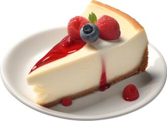 Cheesecake, Close-up of delicious-looking Cheesecake.