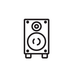 Audio Media Music Line Icon