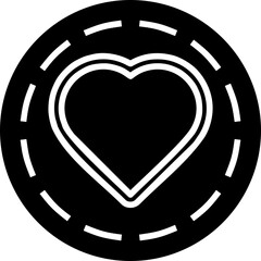 Neon Heart Icon