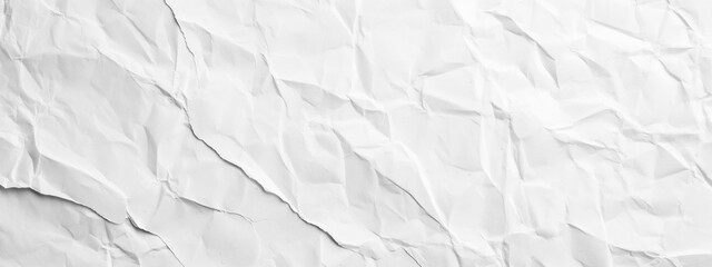 Discover the subtle beauty of a white crumpled paper texture, offering a high-resolution background...