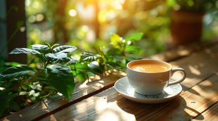 Morning Coffee on the Veranda
