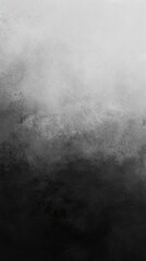 A monochromatic image capturing a foggy sky, creating a moody and mysterious atmosphere with a gradient from dark charcoal grey to light grey, background, wallpaper