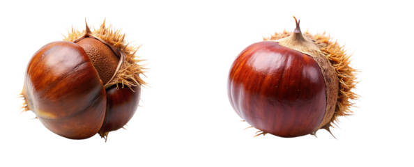chestnut on transparent background, element remove background