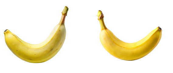 banana on transparent background, element remove background