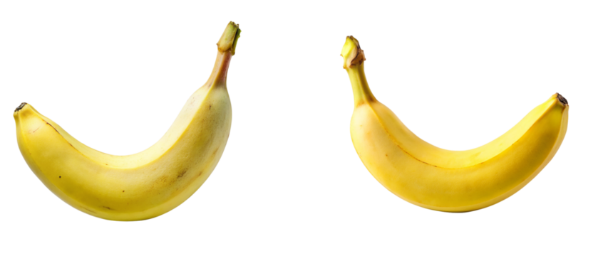banana on transparent background, element remove background