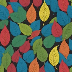 Tropical leaves. Seamless cute pattern with beautiful plants for decorative textiles, fashion fabrics
