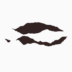 abstract logo inspired by natural waves