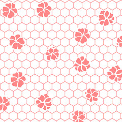 綺麗な和柄の背景素材。Beautiful Japanese pattern background material.