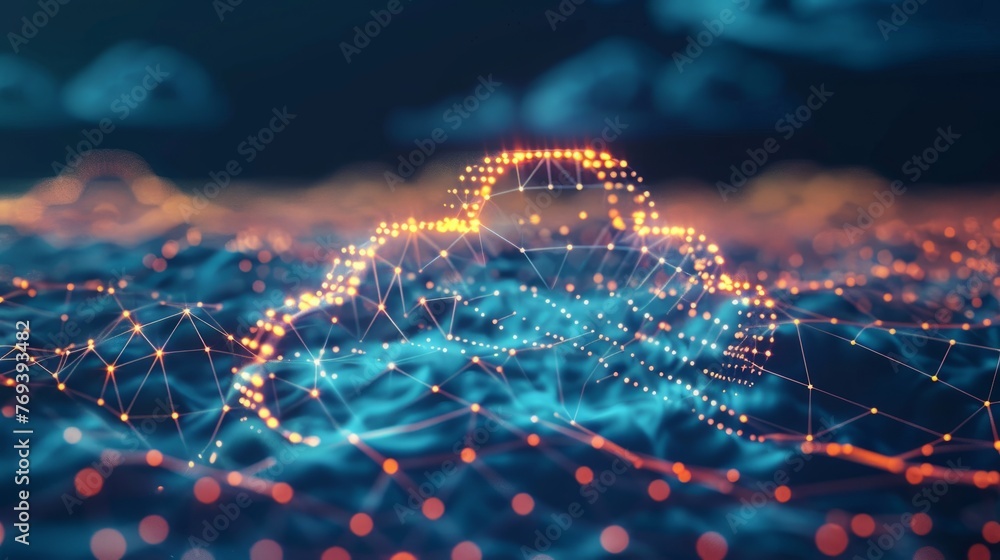 Poster abstract motion of digital data flow: cloud computing & the future of technology transfer