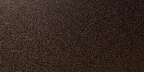 Brown leather fabric texture background. textile material, design interior, decor. 