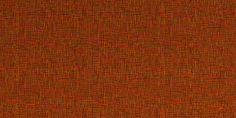 Fototapeta premium Close up texture of natural weave cloth in orange or red Fabric texture of natural cotton or linen textile material. Seamless background. 