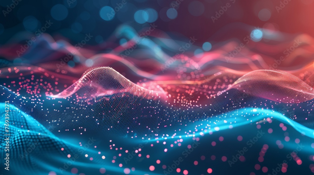 Poster abstract motion of digital data flow: cloud computing & the future of technology transfer
