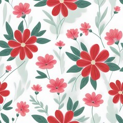 Floral Pattern Floral Fiesta A Garden of Colors