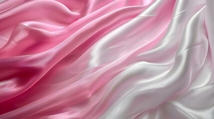 pink and white silk background