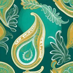 Naklejka premium Traditional Bandana ornaments. Hand drawn abstract design element illustrations.