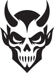 Devil,Shaitaan,Beast Face Vector Design