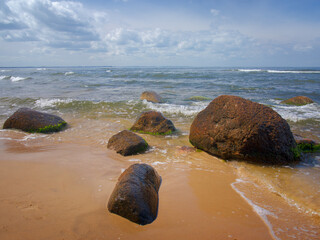 Seascape on the Baltic Sea