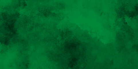 Brush stroked painting green Watercolor paper texture, Abstract painting by green watercolor ink texture, Dark green Smoke Abstract Background.