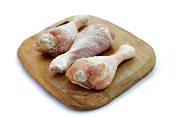 Raw chicken legs, meat for cooking